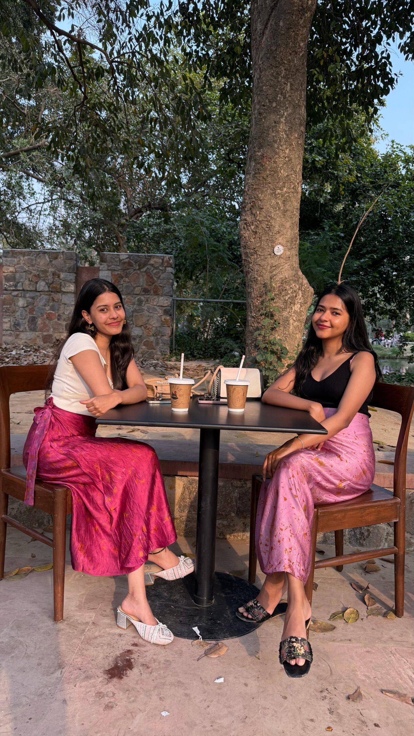 Akriti and Bhavya, founders of sustainable fashion brand SewMuchBetter