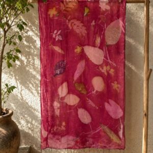 Habutai silk scarf